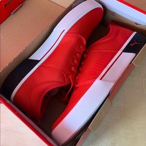 Puma El Rey II size 11 high risk red NIB
